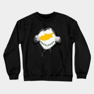 Cyprus Flag. Proud Cypriot Crewneck Sweatshirt